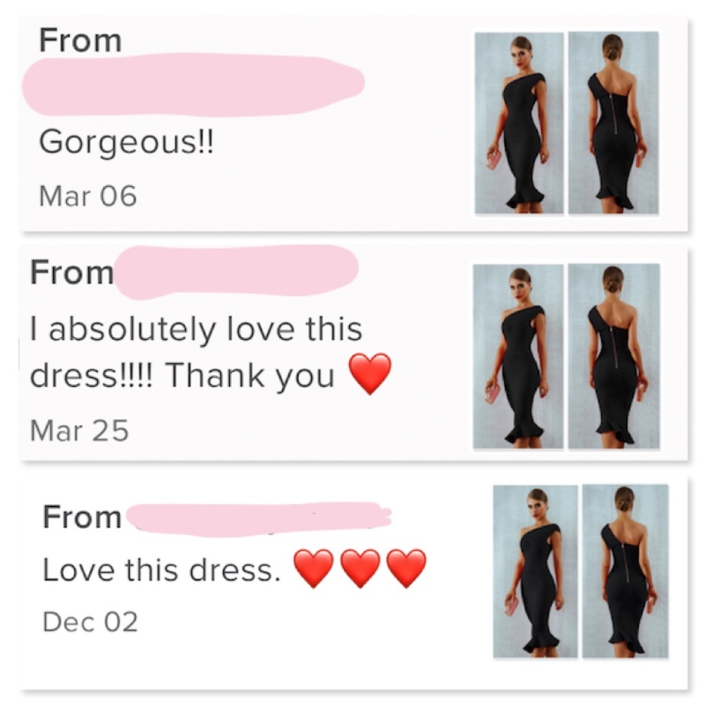 Bandage Asymmetrical Midi Dress Blush/Nude - Picture 11 of 16